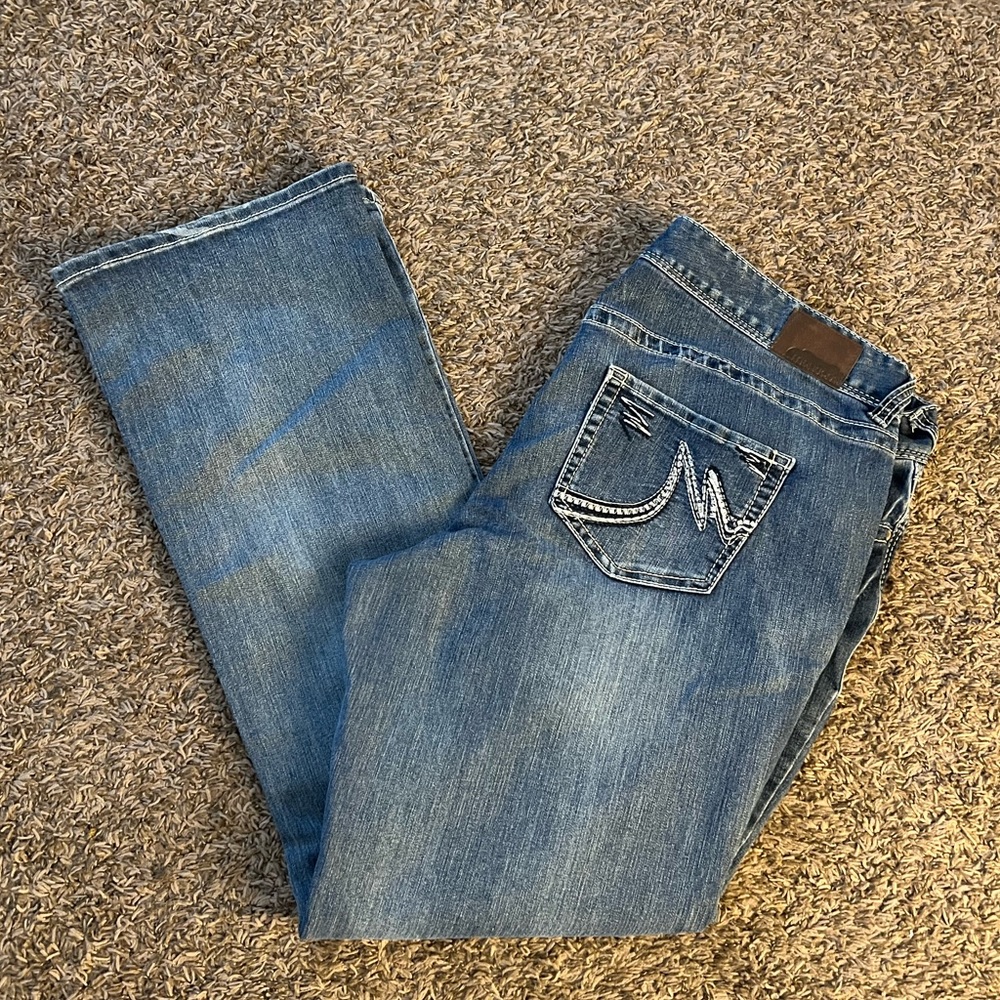 Plus Size Maurice’s Sz 22 Long Bootcut Jeans